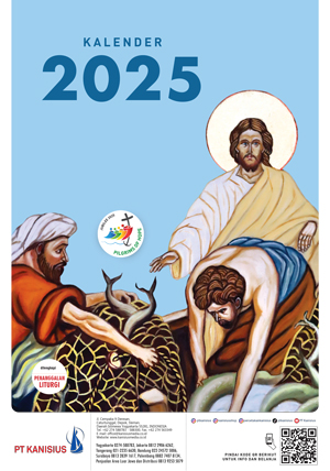 Kalender Dinding PT Kanisius 2025 (+Liturgi)
